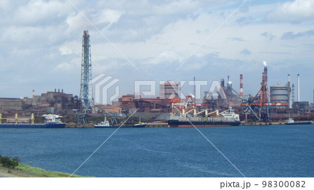 茨城県の鹿島臨海工業地帯 2022年 98300082