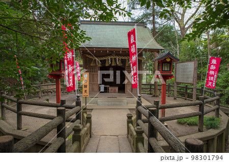 高尾 厳島神社 社殿 北本市  高尾 厳島神社 社殿 北本市  98301794