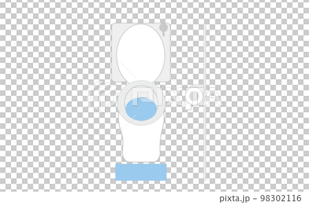 一個簡單的廁所的插圖 一個簡單的廁所的插圖 98302116