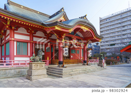 土佐稲荷神社　正月（大阪府大阪市西区北堀江） 98302924