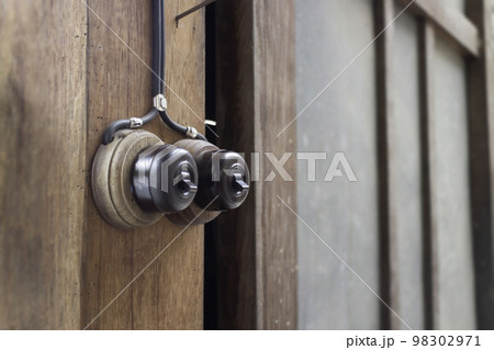 Wooden renovated Thai style architecture Wooden renovated Thai style architecture 98302971