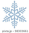 雪の結晶 98303661