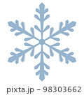 雪の結晶 98303662