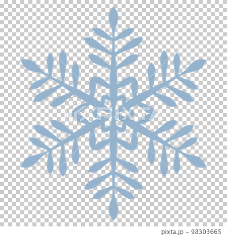Crystal of snow	 98303665
