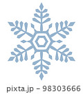 雪の結晶 98303666