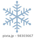 雪の結晶 98303667