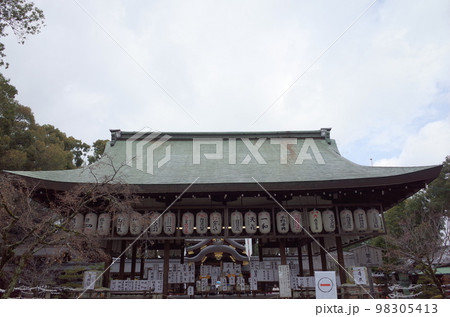 拝殿の風景_今宮神社 拝殿の風景_今宮神社 98305413