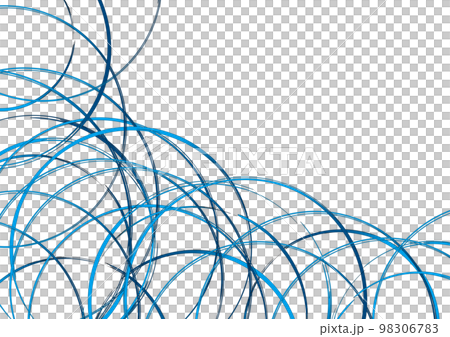 Cool water ring background, simple lines 98306783