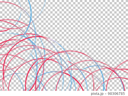 Cool water ring background, simple lines 98306785