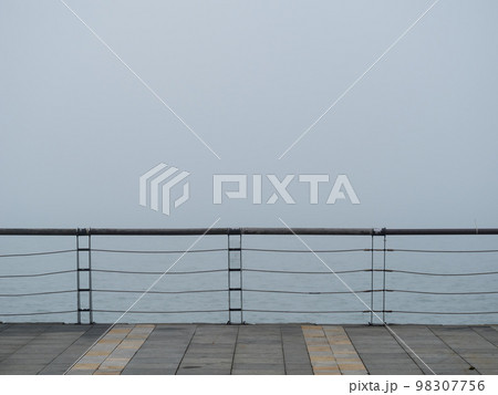 mist landscape in morning in winter mist landscape in morning in winter 98307756