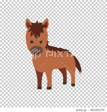 quadrupedal horse quadrupedal horse 98308370