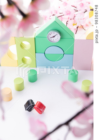 小学校入学卒業イメージ 小学校入学卒業イメージ 98308748