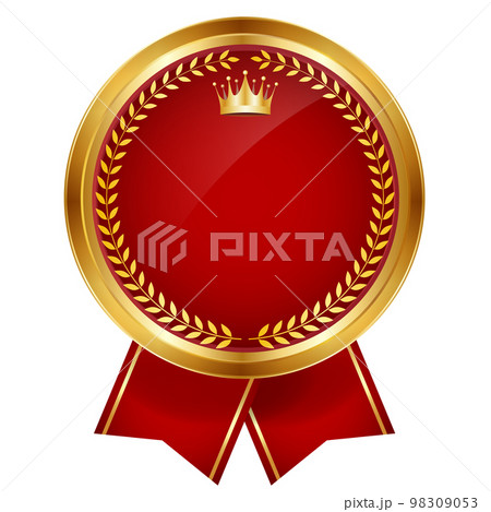 メダル 金 リボン アイコン メダル 金 リボン アイコン 98309053