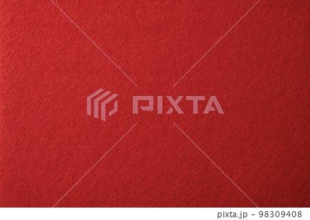 質感のある赤フェルトの背景テクスチャー 質感のある赤フェルトの背景テクスチャー 98309408