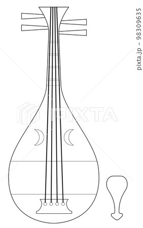 biwa - Stock Illustration [98309635] - PIXTA