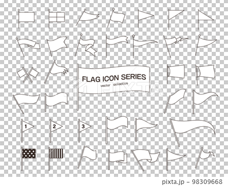 標誌圖標集 標誌圖標集 98309668