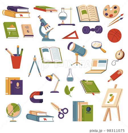 School supplies and appliances for disciplines School supplies and appliances for disciplines 98311075