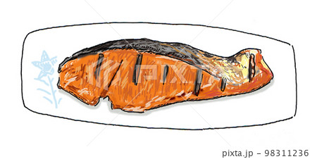 塩鮭 塩鮭 98311236