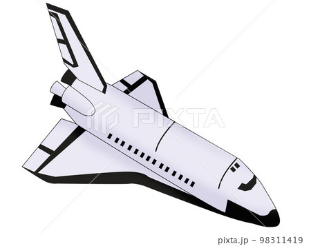 宇宙船 宇宙 飛行のイラスト素材