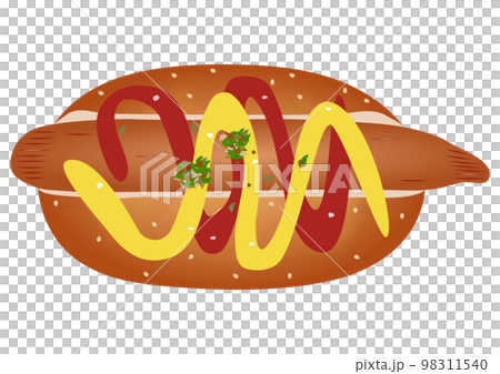 「ホットドッグ」 98311540