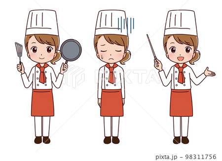働く人々　職業のイラスト 98311756