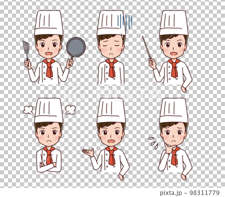 働く人々　職業のイラスト 98311779