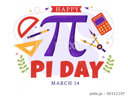 World Pi Day Illustration with Mathematical Constants, Greek Letters or Baked Sweet Pie for Landing Page in Hand Drawn Cartoon Symbol Templates World Pi Day Illustration with Mathematical Constants, Greek Letters or Baked Sweet Pie for Landing Page in Hand Drawn Cartoon Symbol Templates 98312197