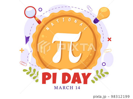 World Pi Day Illustration with Mathematical Constants, Greek Letters or Baked Sweet Pie for Landing Page in Hand Drawn Cartoon Symbol Templates World Pi Day Illustration with Mathematical Constants, Greek Letters or Baked Sweet Pie for Landing Page in Hand Drawn Cartoon Symbol Templates 98312199