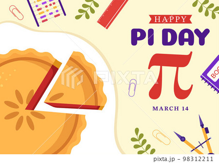 World Pi Day Illustration with Mathematical Constants, Greek Letters or Baked Sweet Pie for Landing Page in Hand Drawn Cartoon Symbol Templates World Pi Day Illustration with Mathematical Constants, Greek Letters or Baked Sweet Pie for Landing Page in Hand Drawn Cartoon Symbol Templates 98312211