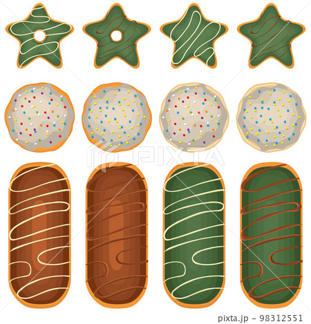 Big set homemade cookie different taste in pastry biscuit Big set homemade cookie different taste in pastry biscuit 98312551