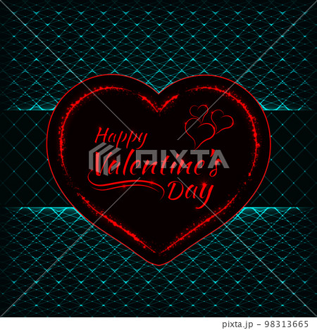 Valentines day card Valentines day card 98313665