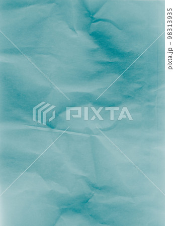 Creased paper texture. Distressed overlay. Wrinkled noise. Blue color grain dust scratches on light uneven rough abstract copy space background. Creased paper texture. Distressed overlay. Wrinkled noise. Blue color grain dust scratches on light uneven rough abstract copy space background. 98313935