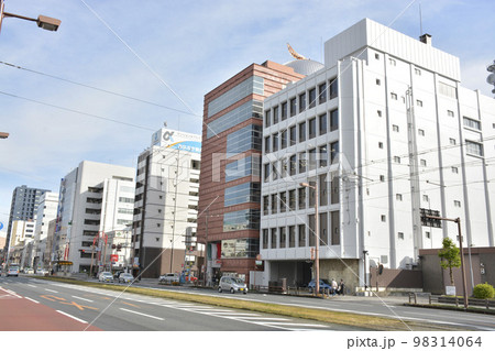 高知市街地の都市風景 98314064