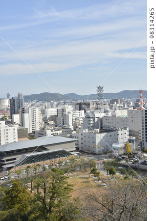 高知市街地の都市風景 98314265