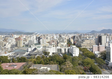 高知市街地の都市風景 高知市街地の都市風景 98314266
