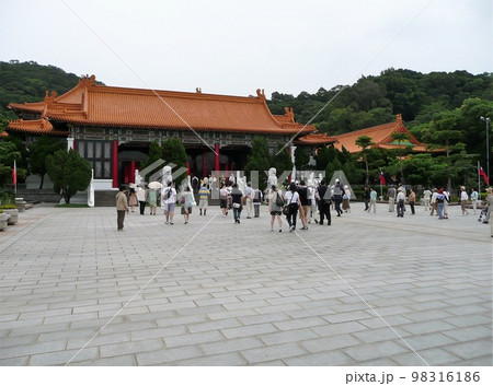 台湾台北 忠烈祠 衛兵交代 台湾台北 忠烈祠 衛兵交代 98316186