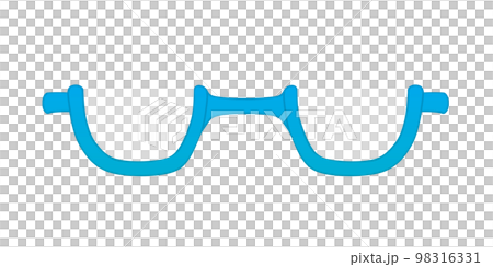 Blue glasses Blue glasses 98316331