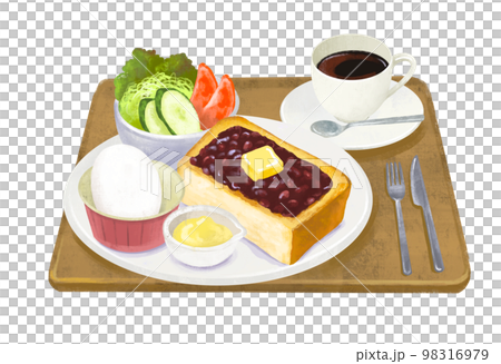小倉トースト あんバタートースト 名古屋めし モーニング 小倉トースト あんバタートースト 名古屋めし モーニング 98316979