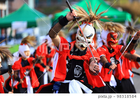 岩手県北上市 民俗芸能公演 鬼剣舞 岩手県北上市 民俗芸能公演 鬼剣舞 98318584