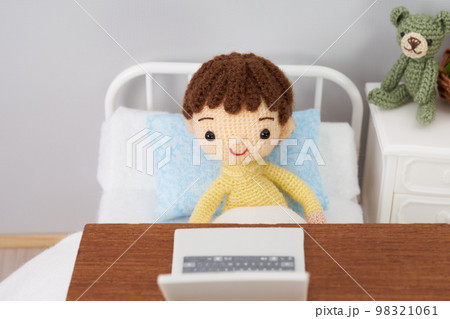 あみぐるみ人形 入院イメージ あみぐるみ人形 入院イメージ 98321061