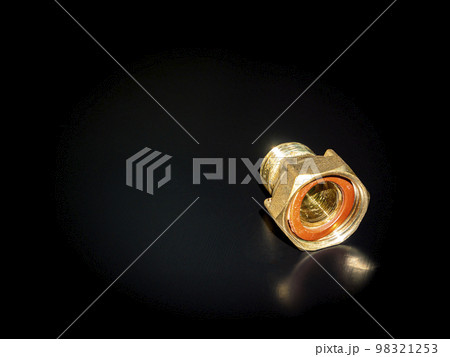 Nuts with gaskets for connecting water pipes. 98321253