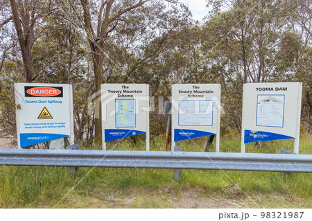 Tooma Dam in New South Wales Australia 98321987
