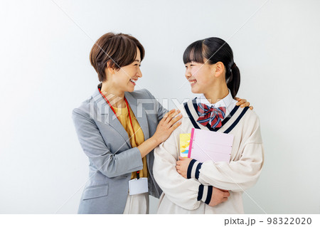 塾 女性 生徒 先生 塾 女性 生徒 先生 98322020