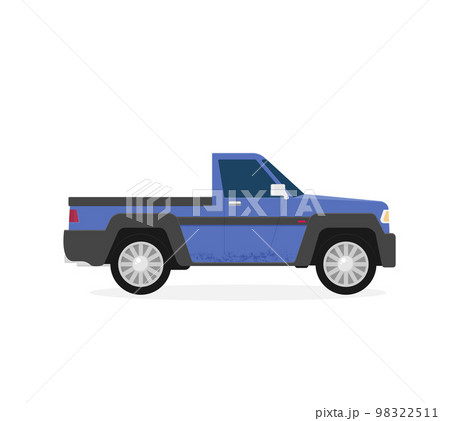 Vector off-road car in flat style 98322511