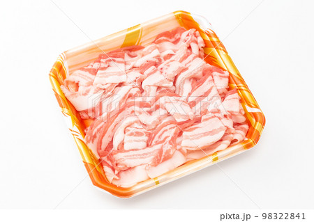 豚バラ肉の薄切り 豚バラ肉の薄切り 98322841