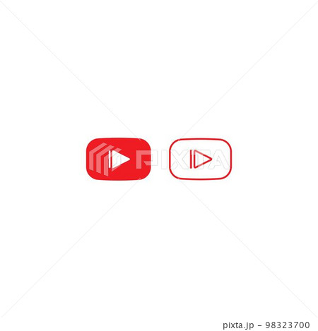 Play button icon Play button icon 98323700
