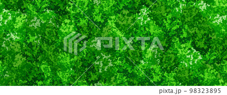 Emerald green wall seamless pattern with raindeer moss texture 98323895