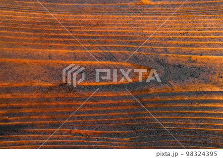 Empty flat surface with mahogany texture. Abstract backdrop.. 98324395