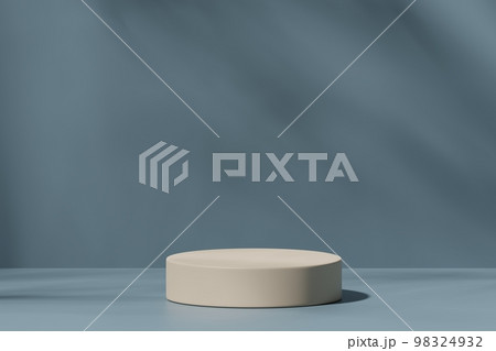 Scene with a podium for product presentation, 3d rendering 98324932
