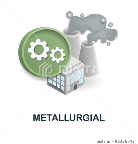 Metallurgial icon. 3d illustration from engineering collection. Creative Metallurgial 3d icon for web design, templates, infographics and more Metallurgial icon. 3d illustration from engineering collection. Creative Metallurgial 3d icon for web design, templates, infographics and more 98326745